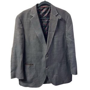Kroon Bono‎ 2 Men's 42R Single Breasted Blazer Jacket Lined Cotton